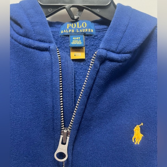 Polo by Ralph Lauren Kids Navy Zip-Up Hoodie - Picture 2 of 3